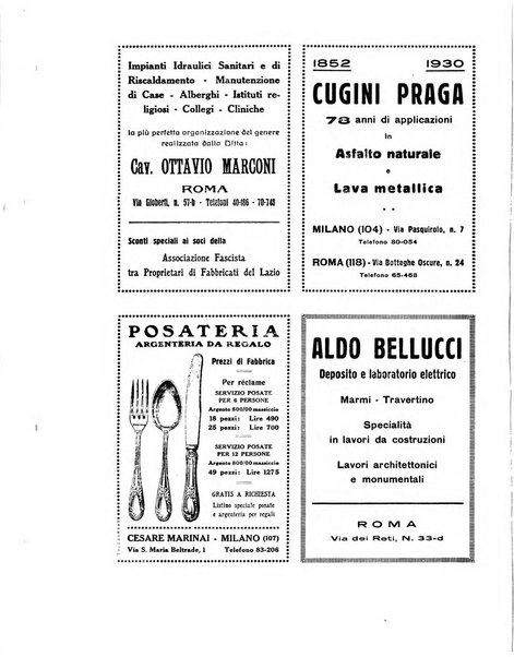 La proprieta edilizià italiana rivista mensile