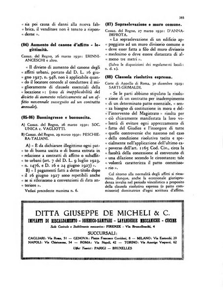 La proprieta edilizià italiana rivista mensile