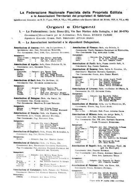 La proprieta edilizià italiana rivista mensile