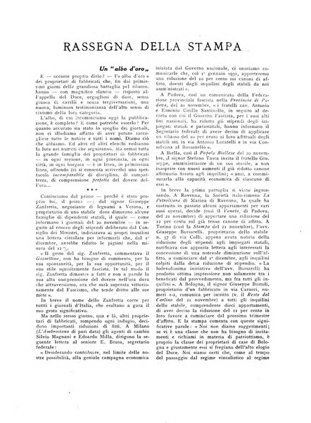 La proprieta edilizià italiana rivista mensile