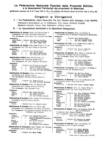 La proprieta edilizià italiana rivista mensile