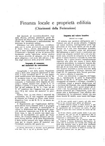 La proprieta edilizià italiana rivista mensile