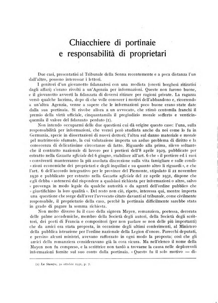 La proprieta edilizià italiana rivista mensile