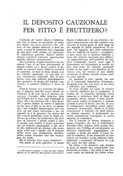 La proprieta edilizià italiana rivista mensile