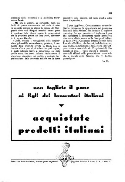 La proprieta edilizià italiana rivista mensile