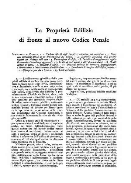 La proprieta edilizià italiana rivista mensile