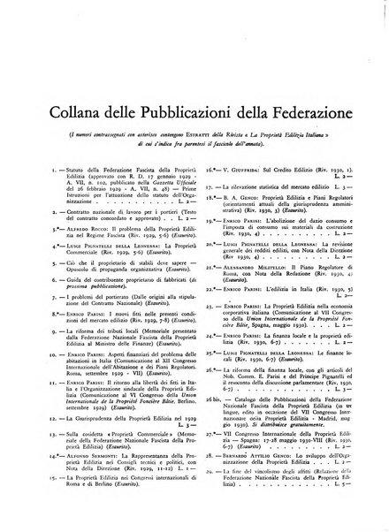 La proprieta edilizià italiana rivista mensile