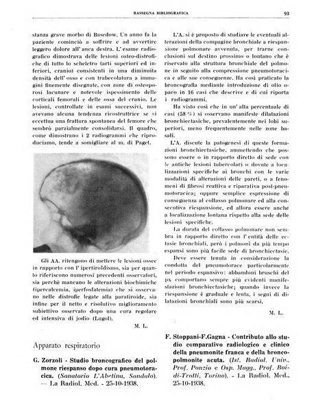 Quaderni di radiologia rivista di collaborazione clinico-radiologica fondata da M. Lapenna