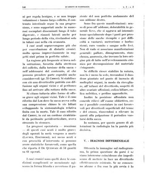 Quaderni di radiologia rivista di collaborazione clinico-radiologica fondata da M. Lapenna