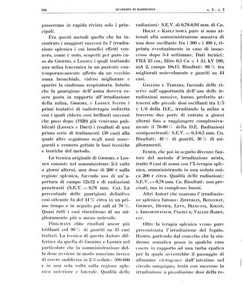 Quaderni di radiologia rivista di collaborazione clinico-radiologica fondata da M. Lapenna