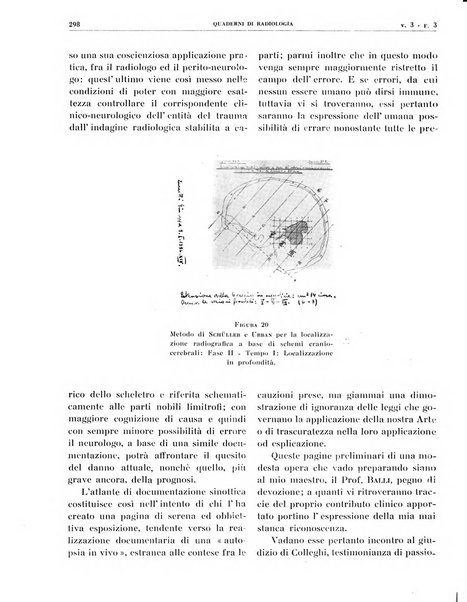 Quaderni di radiologia rivista di collaborazione clinico-radiologica fondata da M. Lapenna