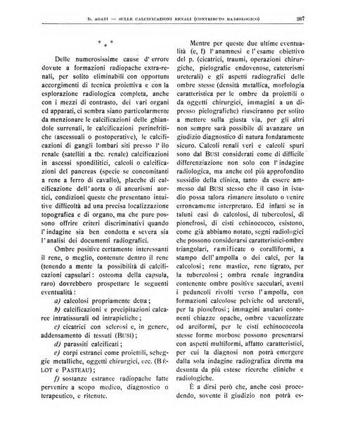 Quaderni di radiologia rivista di collaborazione clinico-radiologica fondata da M. Lapenna