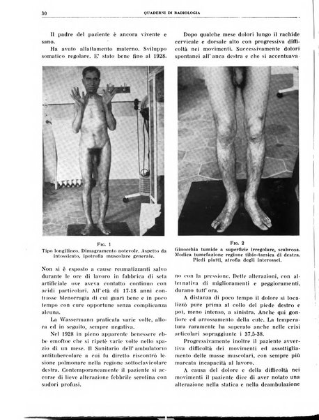 Quaderni di radiologia rivista di collaborazione clinico-radiologica fondata da M. Lapenna