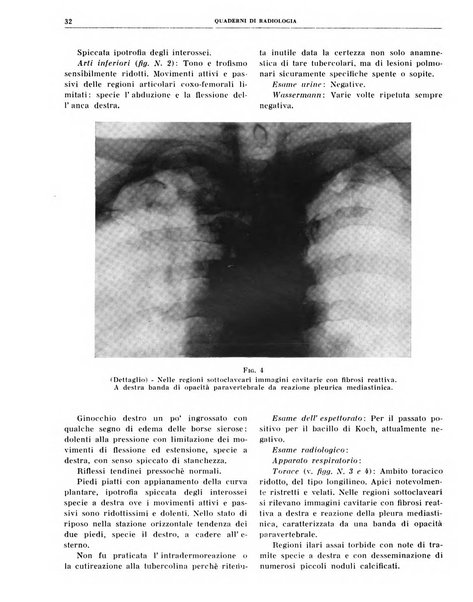 Quaderni di radiologia rivista di collaborazione clinico-radiologica fondata da M. Lapenna