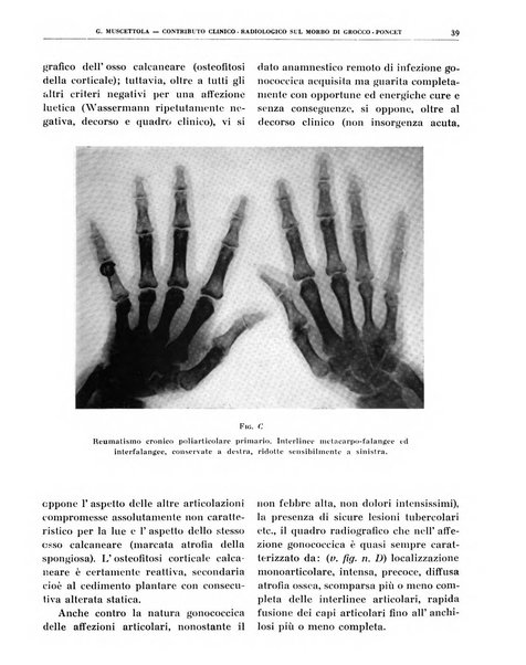 Quaderni di radiologia rivista di collaborazione clinico-radiologica fondata da M. Lapenna