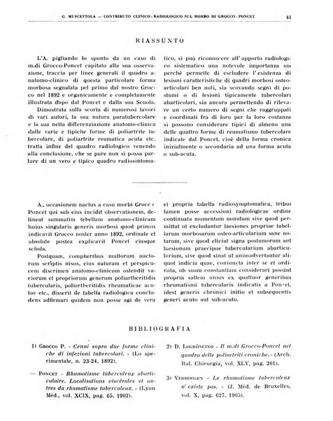 Quaderni di radiologia rivista di collaborazione clinico-radiologica fondata da M. Lapenna