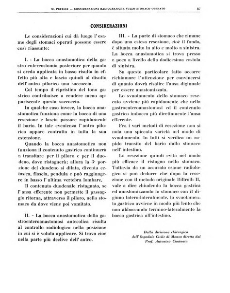 Quaderni di radiologia rivista di collaborazione clinico-radiologica fondata da M. Lapenna