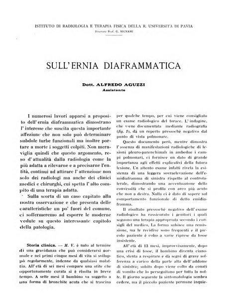 Quaderni di radiologia rivista di collaborazione clinico-radiologica fondata da M. Lapenna