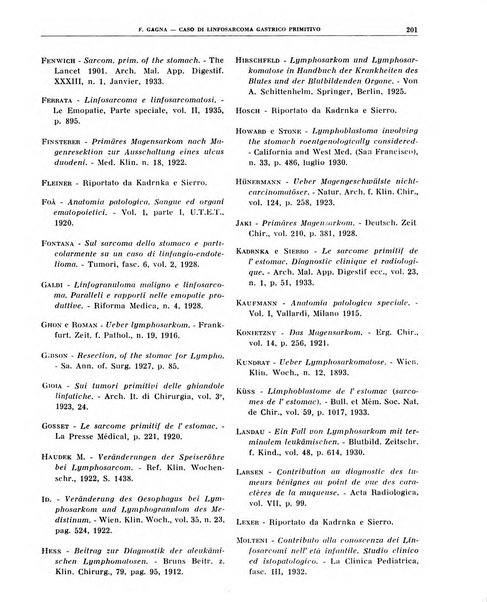 Quaderni di radiologia rivista di collaborazione clinico-radiologica fondata da M. Lapenna