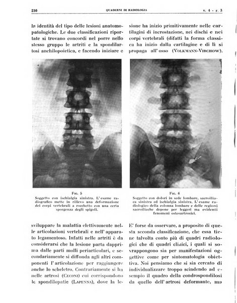 Quaderni di radiologia rivista di collaborazione clinico-radiologica fondata da M. Lapenna