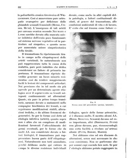 Quaderni di radiologia rivista di collaborazione clinico-radiologica fondata da M. Lapenna