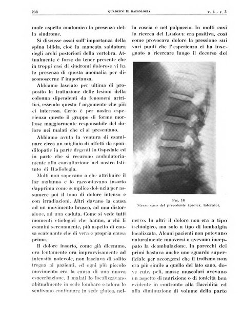 Quaderni di radiologia rivista di collaborazione clinico-radiologica fondata da M. Lapenna