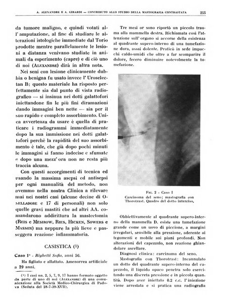 Quaderni di radiologia rivista di collaborazione clinico-radiologica fondata da M. Lapenna