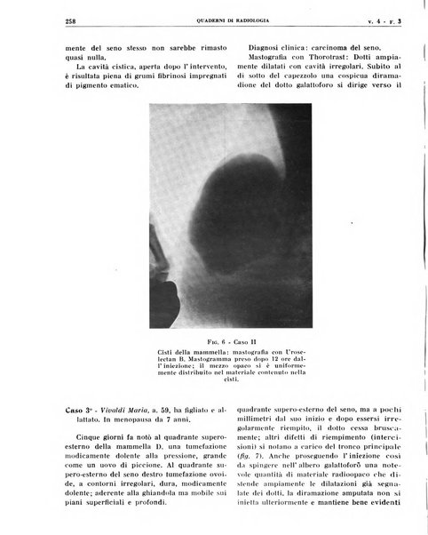 Quaderni di radiologia rivista di collaborazione clinico-radiologica fondata da M. Lapenna