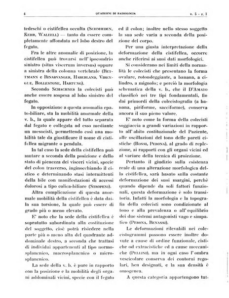 Quaderni di radiologia rivista di collaborazione clinico-radiologica fondata da M. Lapenna