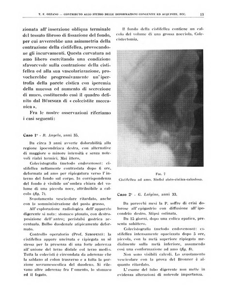 Quaderni di radiologia rivista di collaborazione clinico-radiologica fondata da M. Lapenna