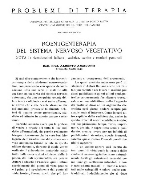 Quaderni di radiologia rivista di collaborazione clinico-radiologica fondata da M. Lapenna