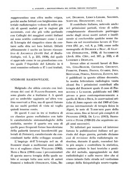 Quaderni di radiologia rivista di collaborazione clinico-radiologica fondata da M. Lapenna