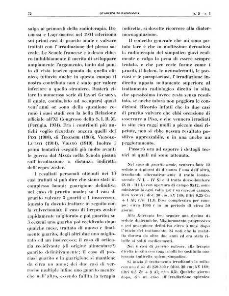 Quaderni di radiologia rivista di collaborazione clinico-radiologica fondata da M. Lapenna