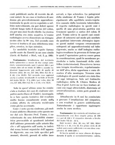 Quaderni di radiologia rivista di collaborazione clinico-radiologica fondata da M. Lapenna