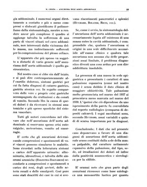 Quaderni di radiologia rivista di collaborazione clinico-radiologica fondata da M. Lapenna