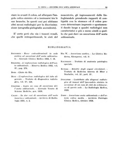 Quaderni di radiologia rivista di collaborazione clinico-radiologica fondata da M. Lapenna