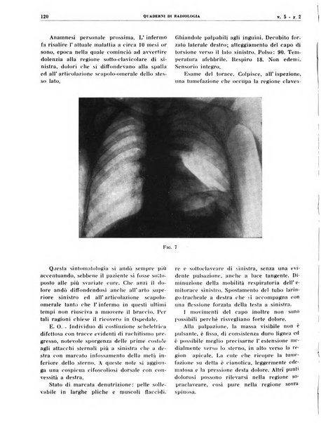 Quaderni di radiologia rivista di collaborazione clinico-radiologica fondata da M. Lapenna