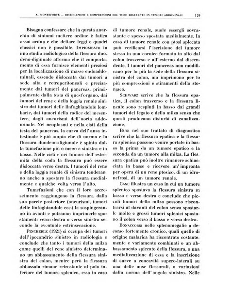 Quaderni di radiologia rivista di collaborazione clinico-radiologica fondata da M. Lapenna