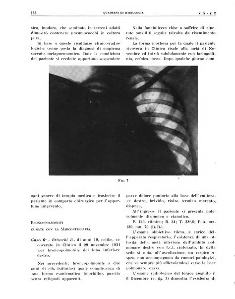 Quaderni di radiologia rivista di collaborazione clinico-radiologica fondata da M. Lapenna