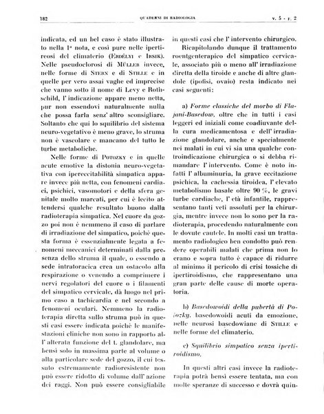 Quaderni di radiologia rivista di collaborazione clinico-radiologica fondata da M. Lapenna