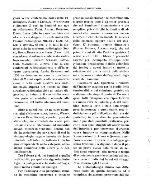 Quaderni di radiologia rivista di collaborazione clinico-radiologica fondata da M. Lapenna