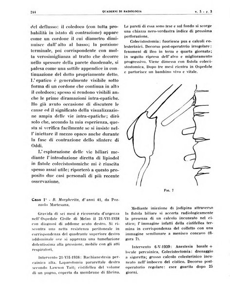 Quaderni di radiologia rivista di collaborazione clinico-radiologica fondata da M. Lapenna