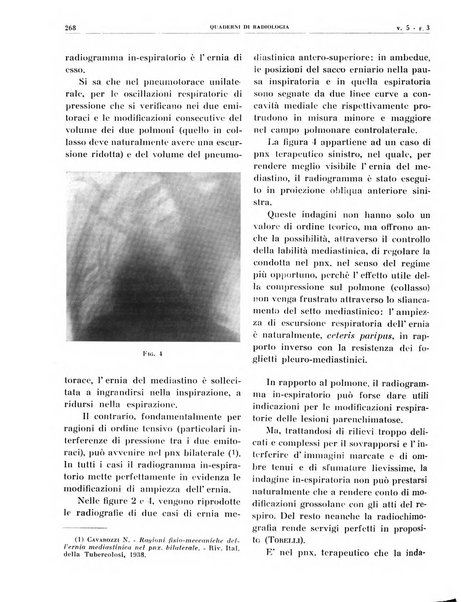 Quaderni di radiologia rivista di collaborazione clinico-radiologica fondata da M. Lapenna