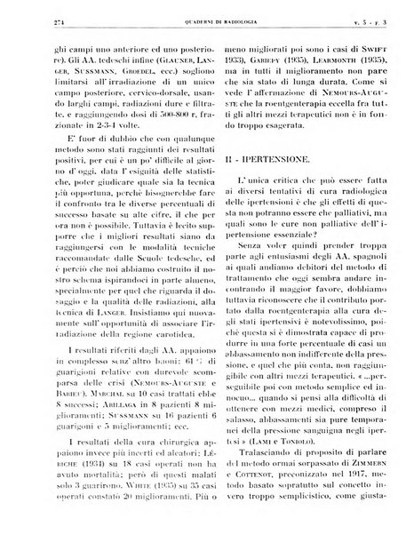 Quaderni di radiologia rivista di collaborazione clinico-radiologica fondata da M. Lapenna