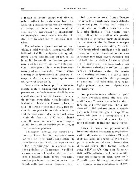 Quaderni di radiologia rivista di collaborazione clinico-radiologica fondata da M. Lapenna