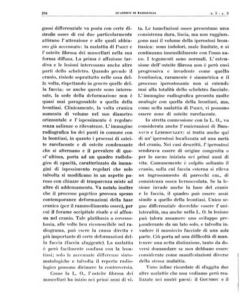 Quaderni di radiologia rivista di collaborazione clinico-radiologica fondata da M. Lapenna