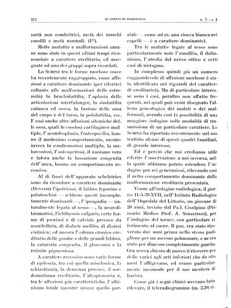 Quaderni di radiologia rivista di collaborazione clinico-radiologica fondata da M. Lapenna