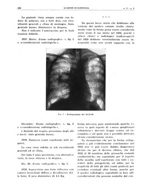 Quaderni di radiologia rivista di collaborazione clinico-radiologica fondata da M. Lapenna