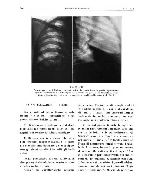 Quaderni di radiologia rivista di collaborazione clinico-radiologica fondata da M. Lapenna