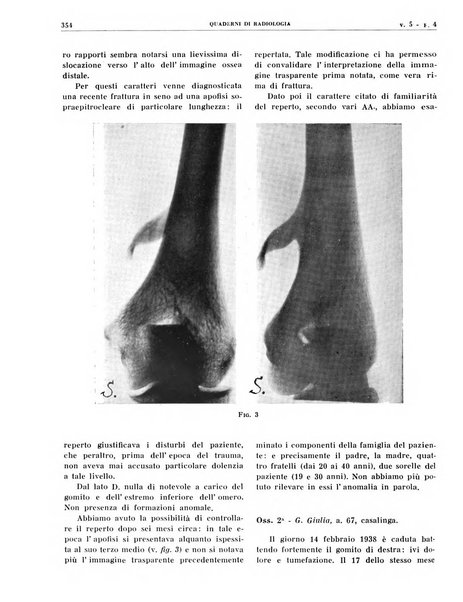 Quaderni di radiologia rivista di collaborazione clinico-radiologica fondata da M. Lapenna